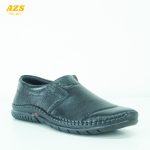 New Premium Sacci Black Color (Full Shoes) 1131 - Image 3