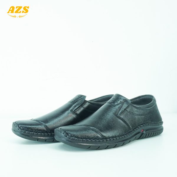 New Premium Sacci Black Color (Full Shoes) 1131 - Image 2